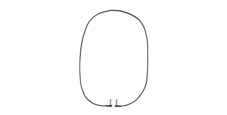 RockBoard Flat Patch Cable Black 140 cm
