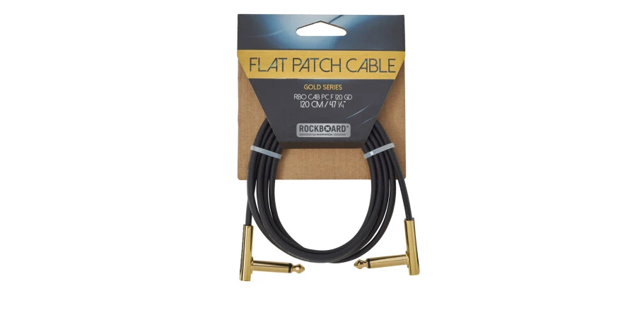 RockBoard Gold Series Flat Patch Cable - 120 cm