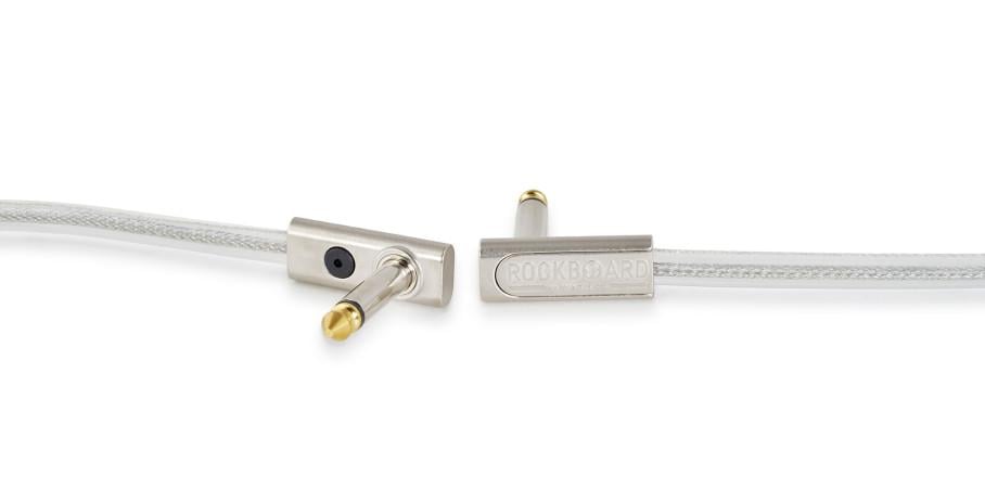 RockBoard Flat Patch Cable - SAPPHIRE Series, 10 cm / 3 15/16