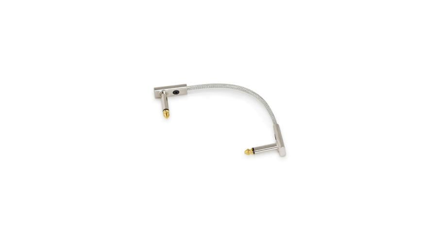 RockBoard Flat Patch Cable - SAPPHIRE Series, 10 cm / 3 15/16