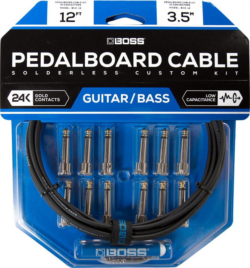 Boss BCK-12 Lötfreies Pedalboard Kabel-Kit