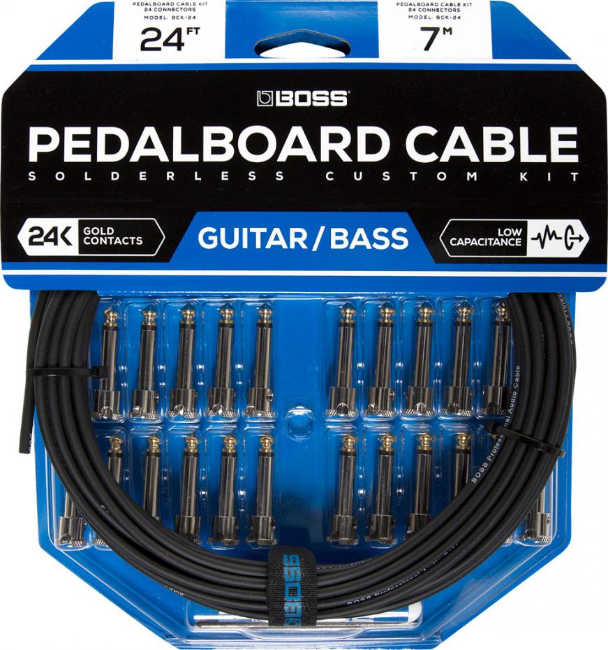 Boss BCK-24 Lötfreies Pedalboard Kabel-Kit