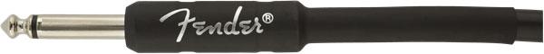 Fender Professional Series Instrument Cables Straight/Angle 3m Black