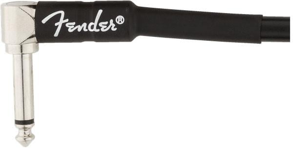 Fender Professional Series Instrument Cables Straight/Angle 7,5m Black