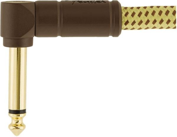 Fender Deluxe Series Instrument Cable Straight/Angle 3m Tweed