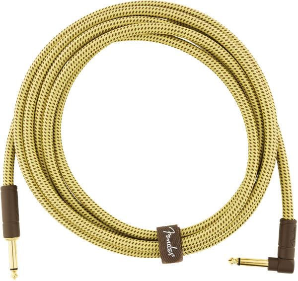 Fender Deluxe Series Instrument Cable Straight/Angle 3m Tweed