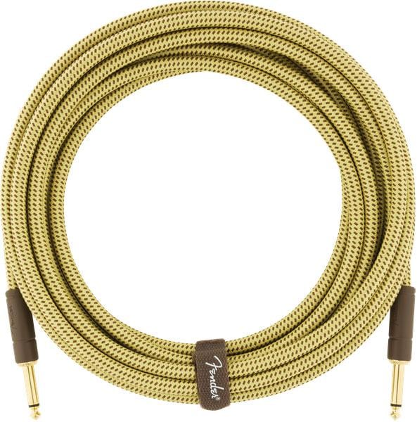 Fender Deluxe Series Instrument Cable Straight/Straight 5,5m Tweed