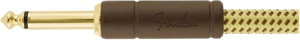 Fender Deluxe Series Instrument Cable Straight/Straight 7,5m Tweed