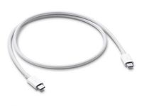 Apple Thunderbolt 3 USB-C Kabel 0,8m weiß