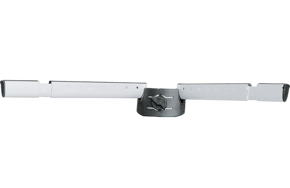 K&M 18865 Spider Pro gerade Auflage silber