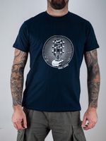 Klangfarbe T-Shirt ´´Headstock´´ navy blue L