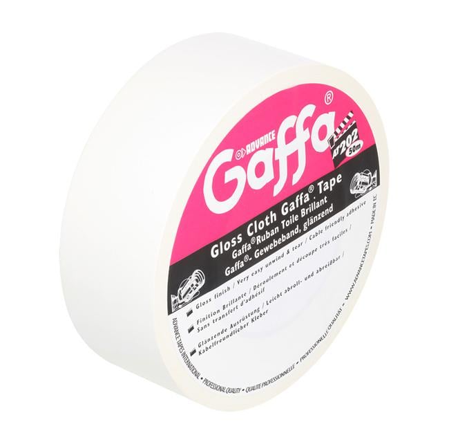 Advance Gaffatape weiss AT-202