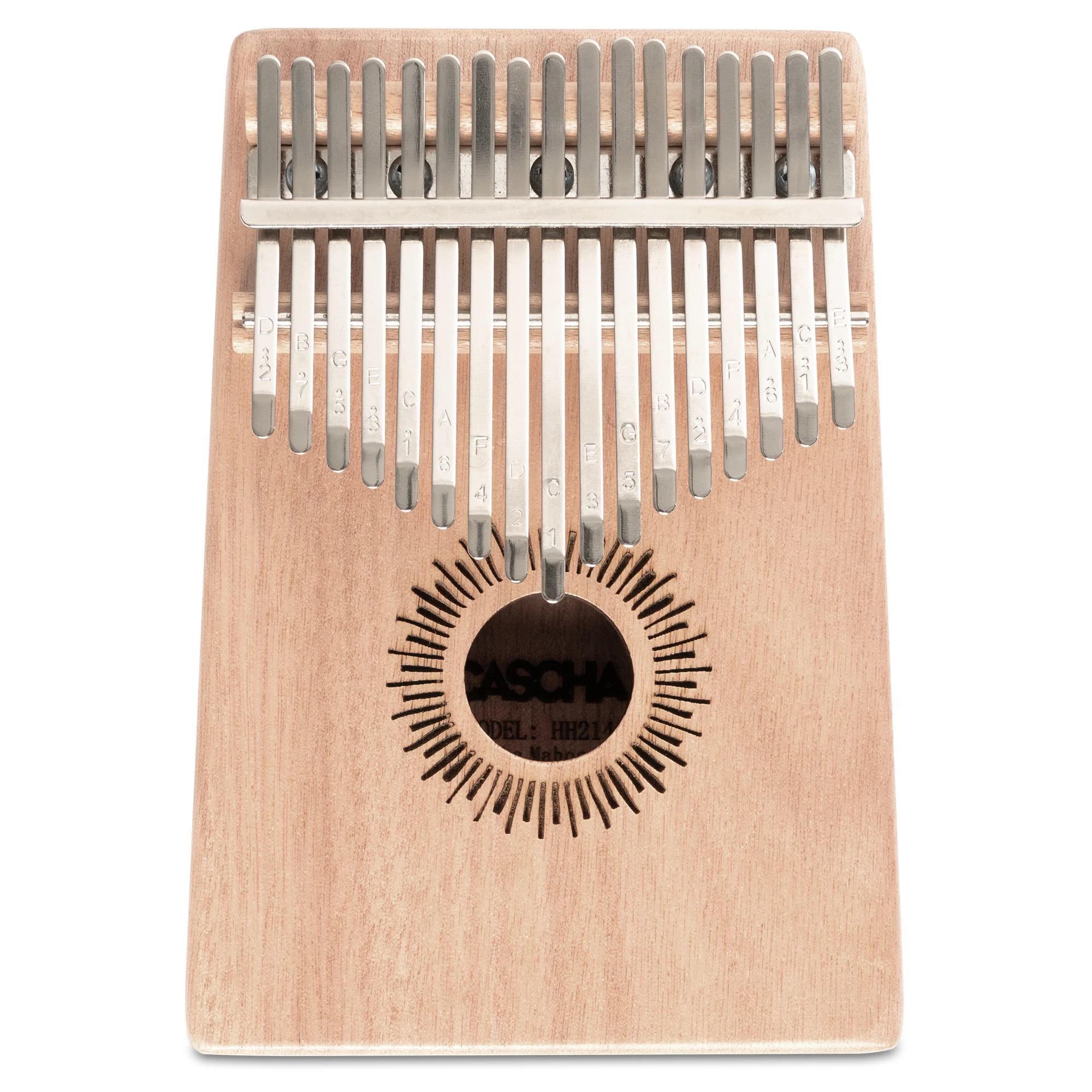 Cascha Kalimba 17 Töne Mahagoni C-Dur
