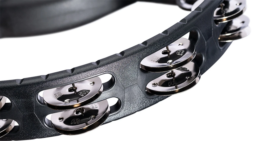 Meinl Tambourin HTMT1BK ABS Stahl zweireihig Black
