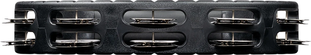 Meinl Tambourin HTMT1BK ABS Stahl zweireihig Black
