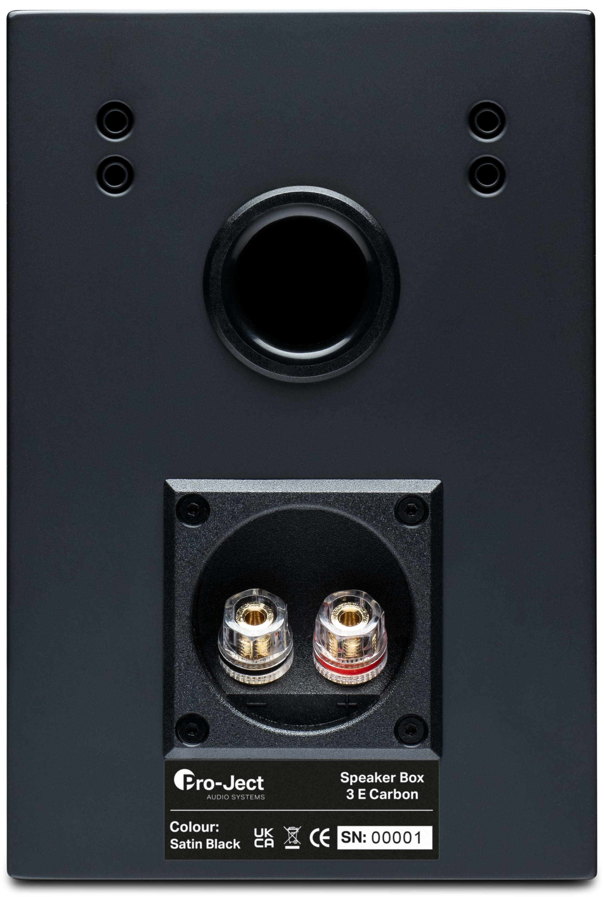 Pro-Ject Speaker Box 3 E Carbon Satin Schwarz