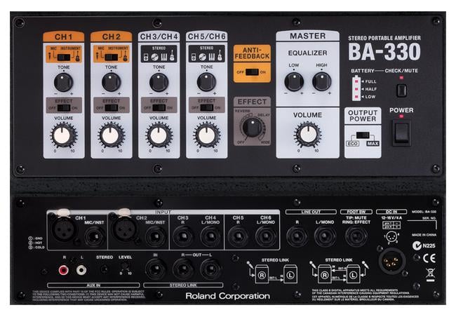 Roland BA-330 Mobile Sound System
