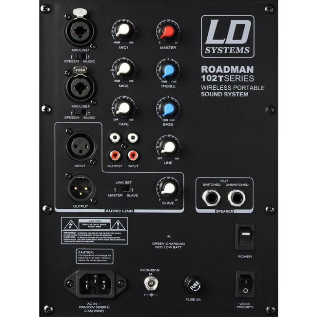 LD-Systems RoadMan-102 Akku-Funkbox Headset