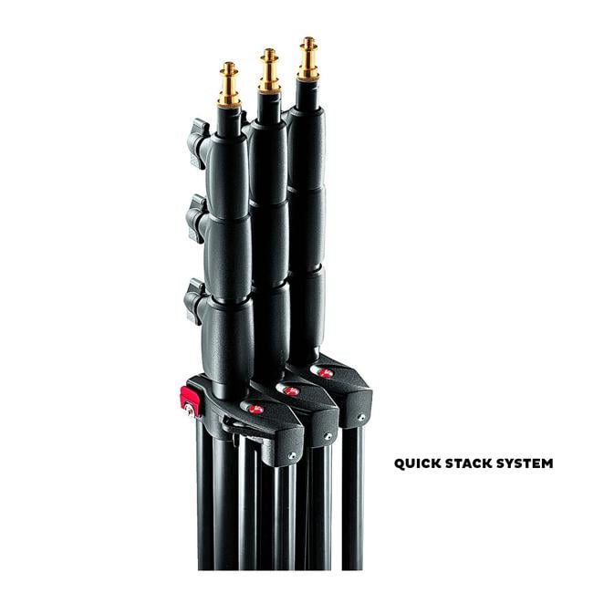 Manfrotto 1004BAC-3 Master Stand 3er Stativset