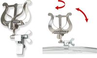 Lefima Notenhalter Snap-On für Snare