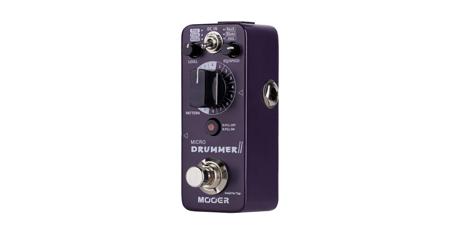 Mooer Micro Drummer II - Drum Machine Pedal