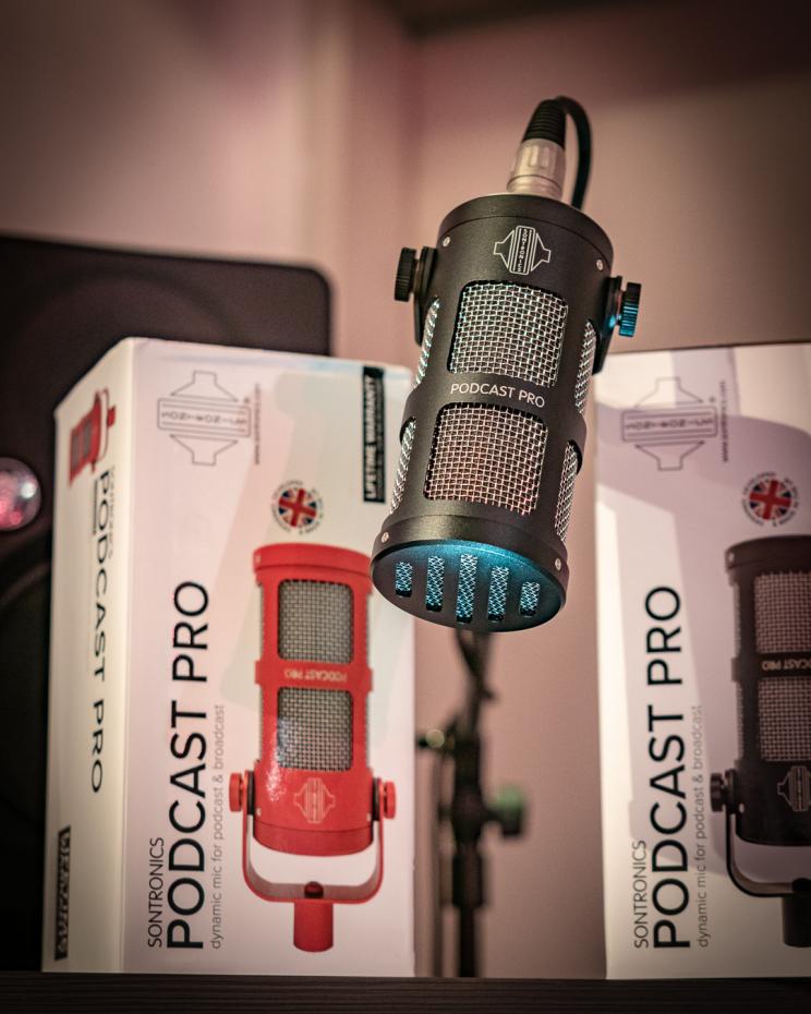 Sontronics Podcast Pro black
