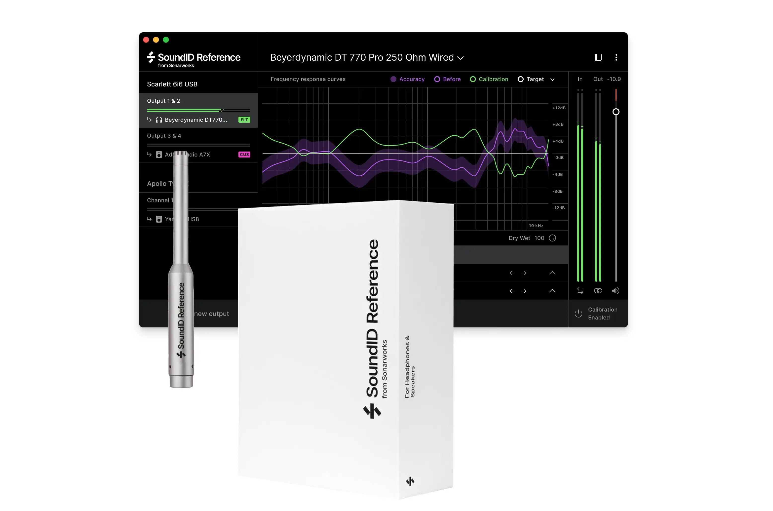 Sonarworks SoundID Reference für Speakers&Headphones mit Mikrofon