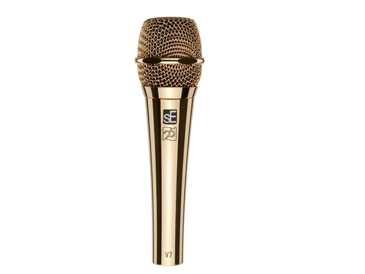 SE electronics V-7 25th Anniversary 24k Gold dynamisch hyperniere