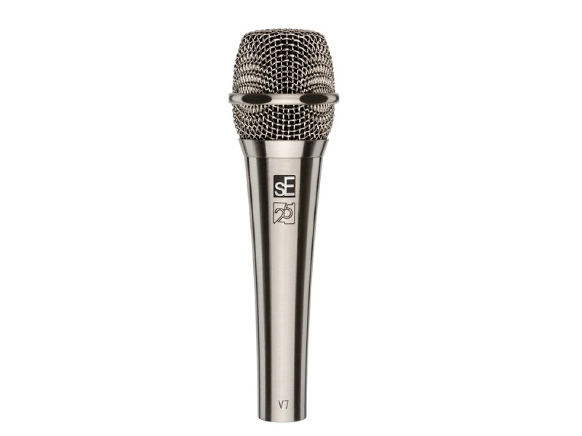 SE electronics V-7 25th Anniversary brushed Nickel dynamisch hypernier
