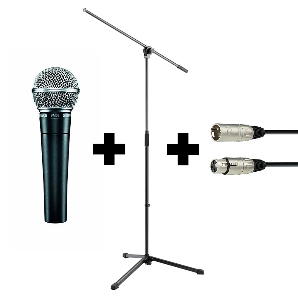 Shure SM58LCE Starter Bundle