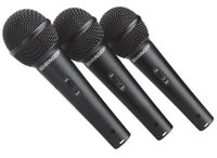 Behringer XM-1800-S Dynamisches Mikrofon, 3-Pack