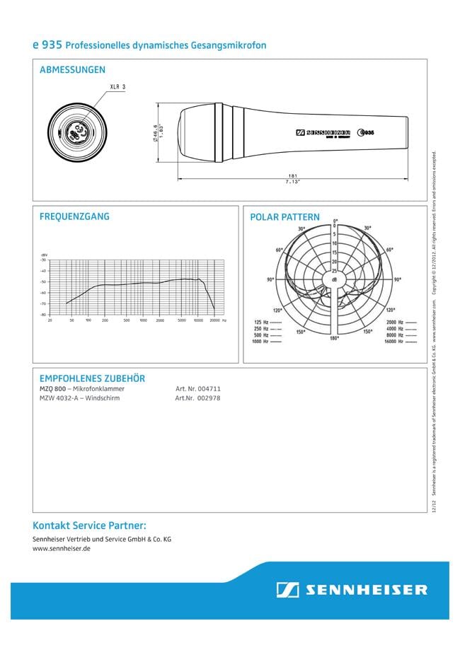 Sennheiser E-935