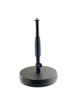 K&M 23325sw Tischstativ Rundsockel Ausziehbar