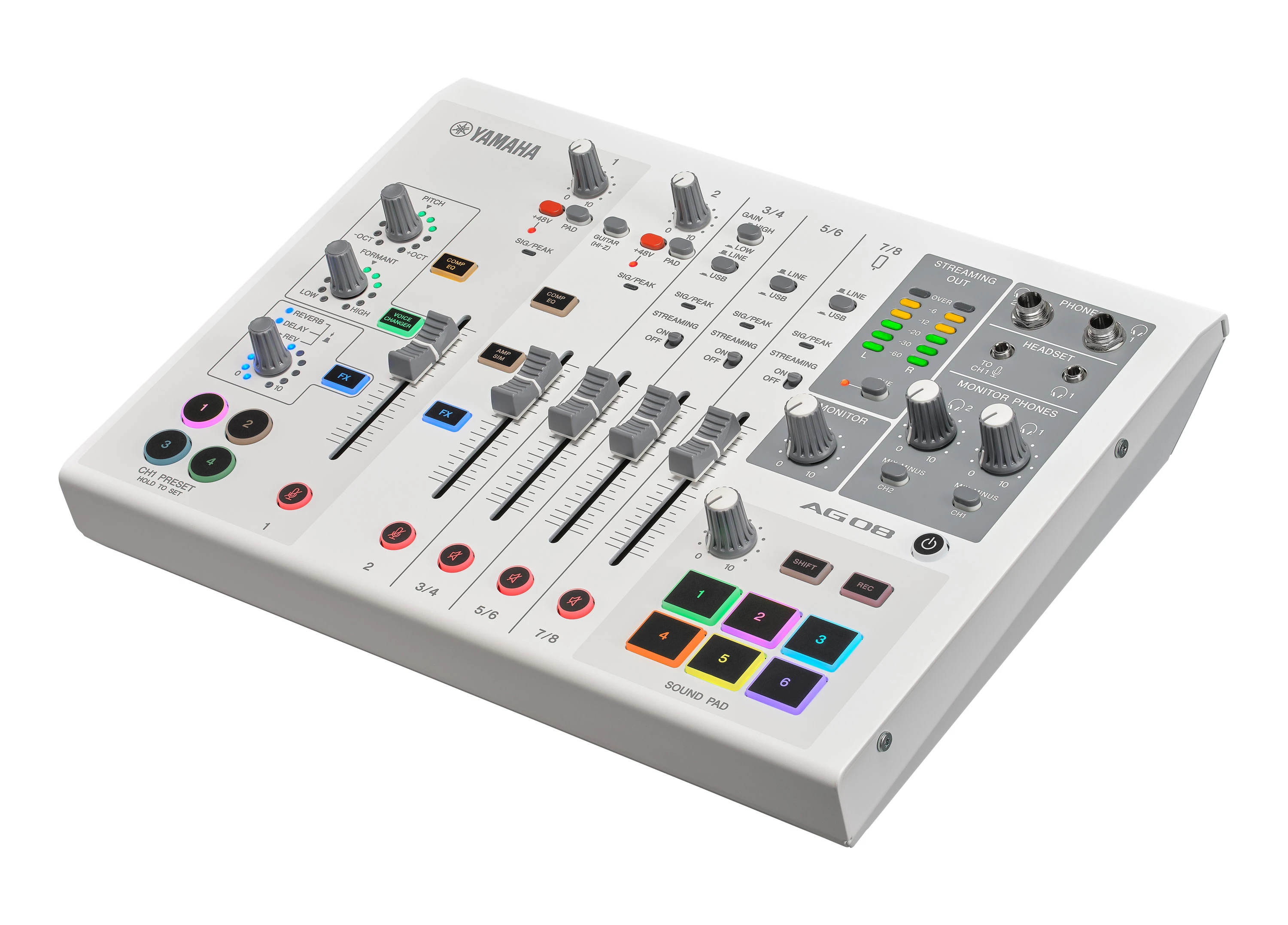 Yamaha AG-08 white