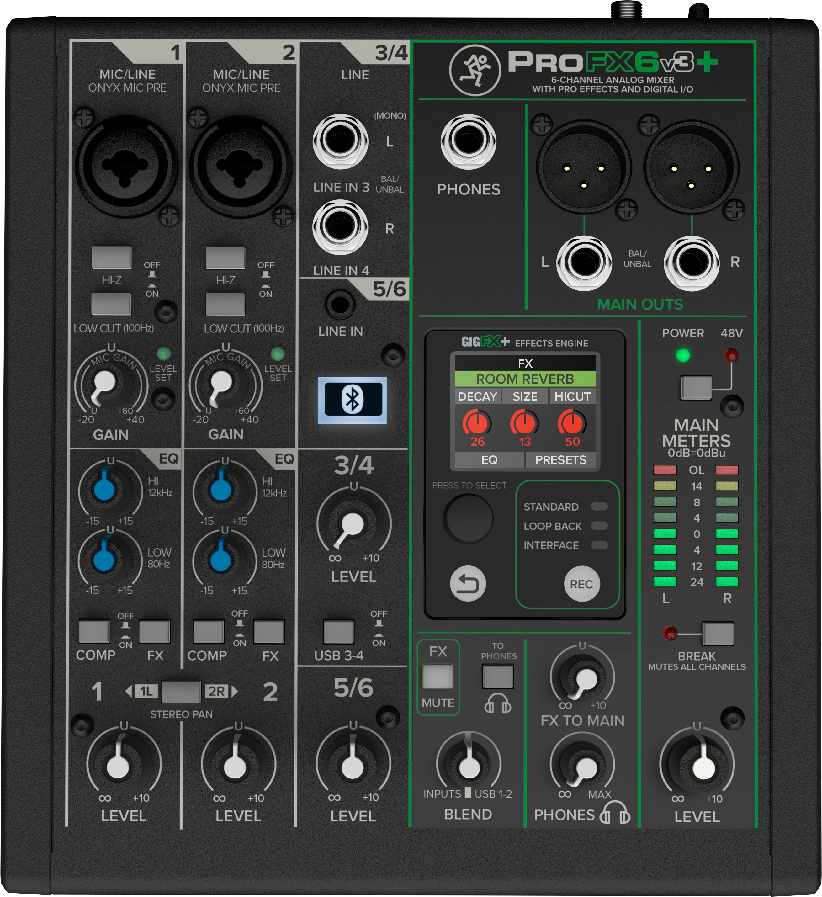 MACKIE ProFX6V3+