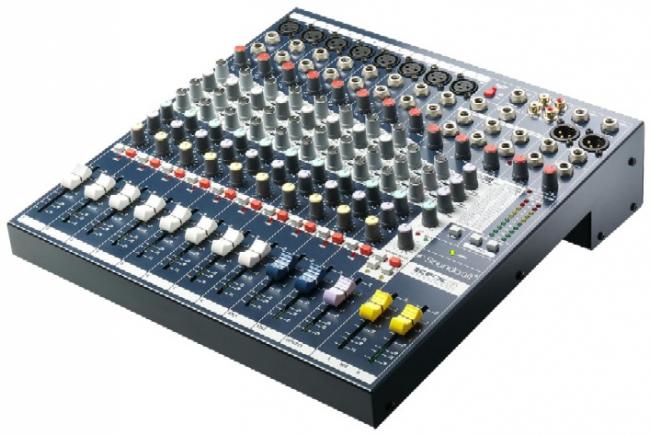Soundcraft EFX-8 Mischpult 8-Mono, 2-Stereo, FX