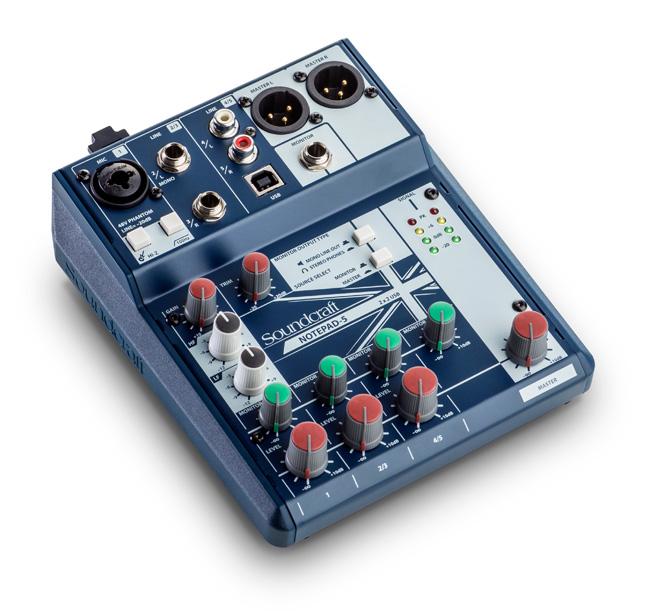 Soundcraft Notepad-5