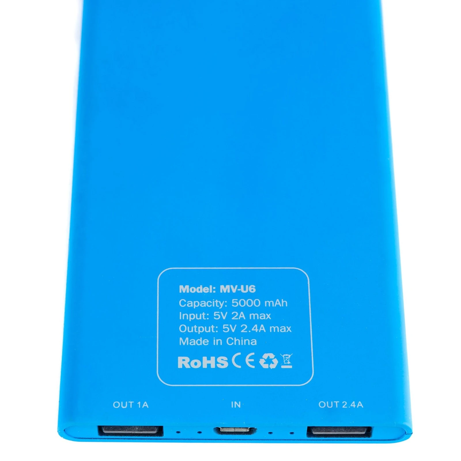 myVolts Powerbank Blau