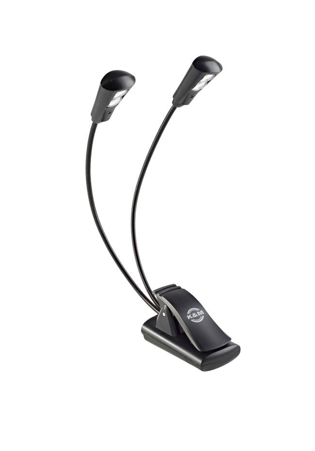 K&M 12244 Notenpultleuchte »Double2 LED FlexLight«