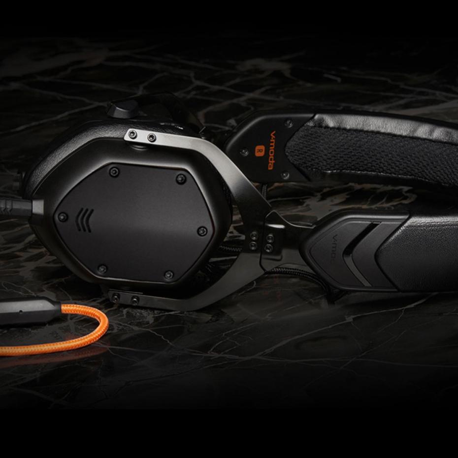 V-Moda XS On-Ear Matte Black Metal