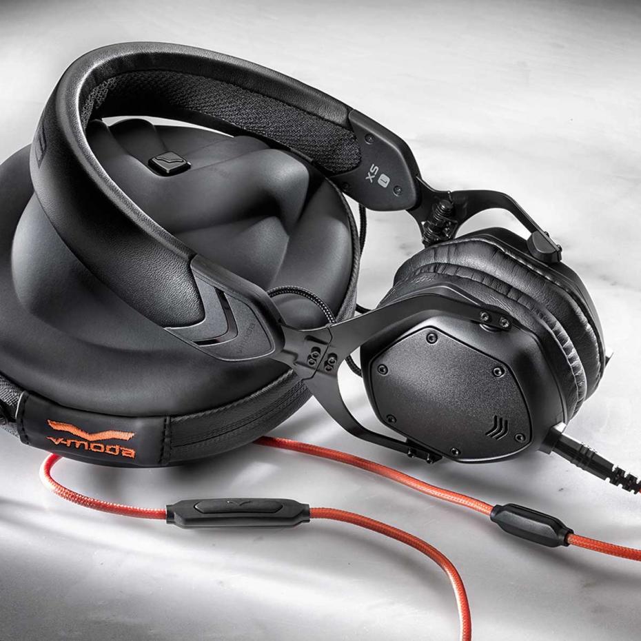 V-Moda XS On-Ear Matte Black Metal