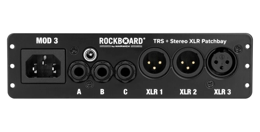 Rockboard MOD-3 V2 TRS & XLR Patch Bay