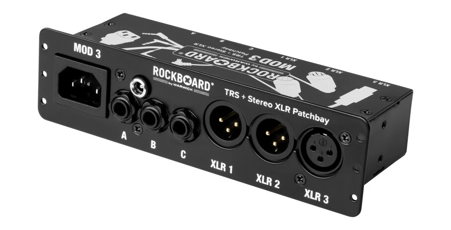 Rockboard MOD-3 V2 TRS & XLR Patch Bay