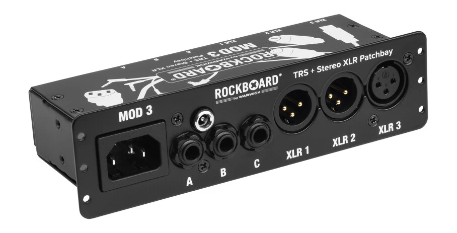 Rockboard MOD-3 V2 TRS & XLR Patch Bay