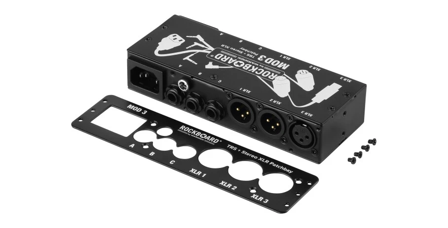 Rockboard MOD-3 V2 TRS & XLR Patch Bay