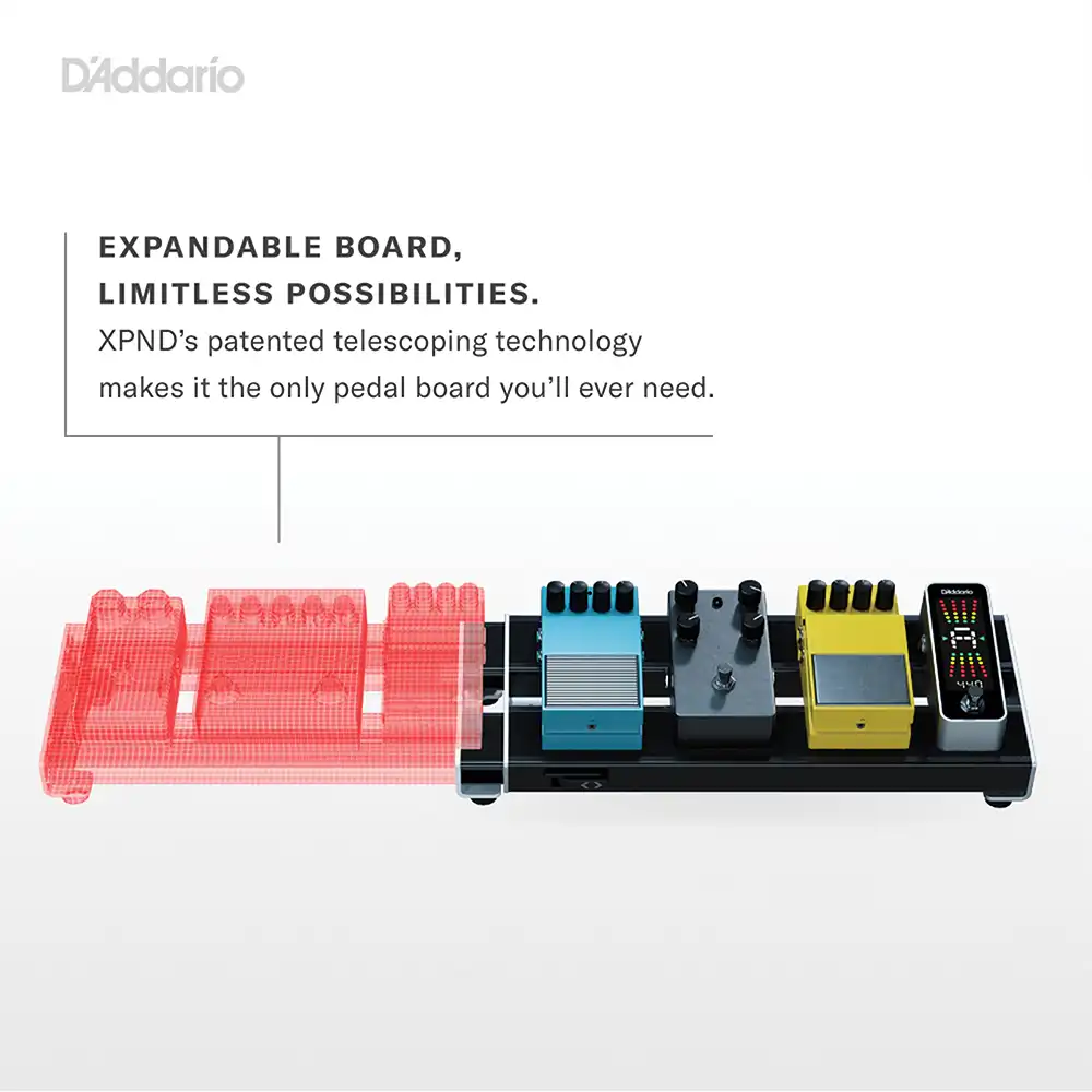 D´Addario XPND 2 Pedalboard