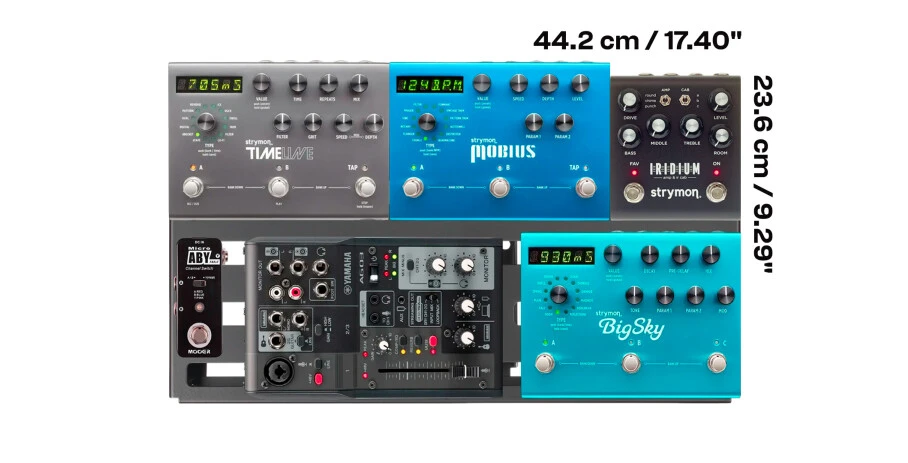 RockBoard TRES 3.0 Pedalboard w. Gig Bag