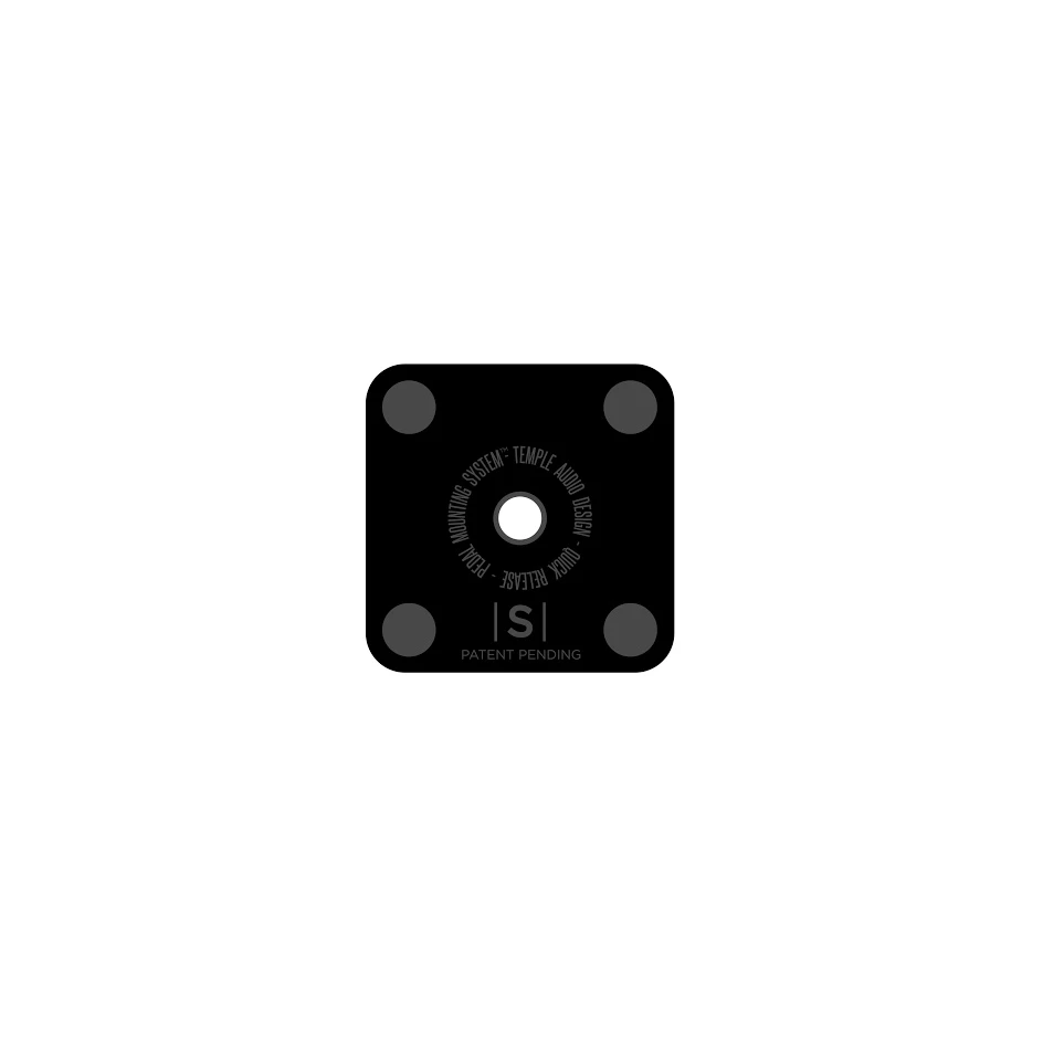 Temple Quick Release Mounting Plate small