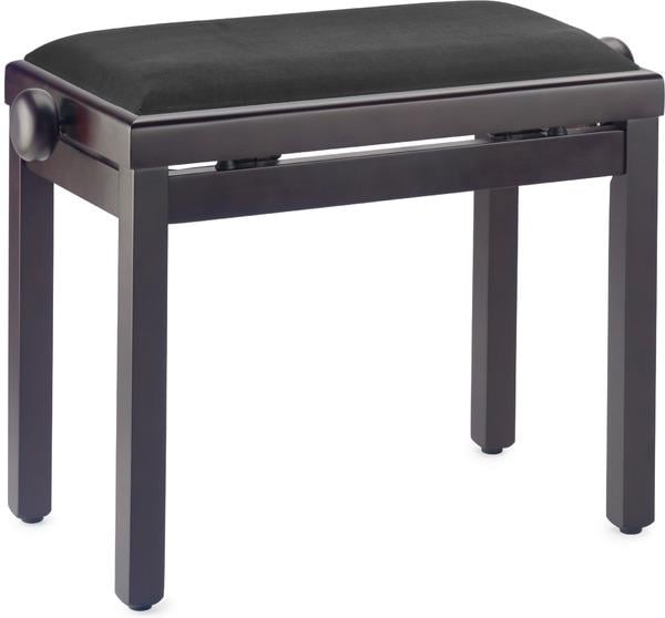 Pianobank Stagg rosenholz matt mit Samtauflage