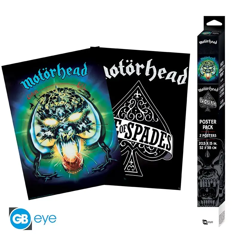 Motörhead - Set 2 Poster/Overkill / Ace of Spades